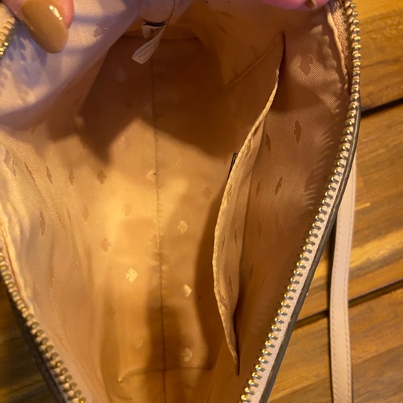 Kate Spade 9 inch pink purse with adjustable strap! - Picture 7 of 7